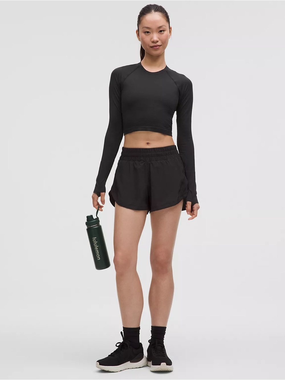🖤 Lululemon Track That Shorts 3” Inseam Black Size 2
